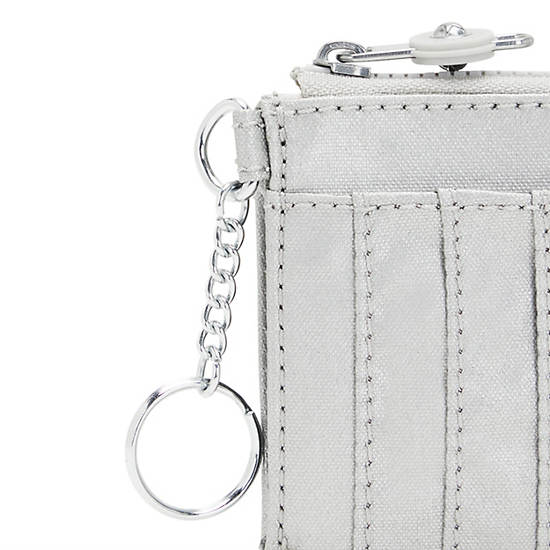 Kipling Dafni Metallic Wallet Cüzdan Gümüş | TR 1041VR